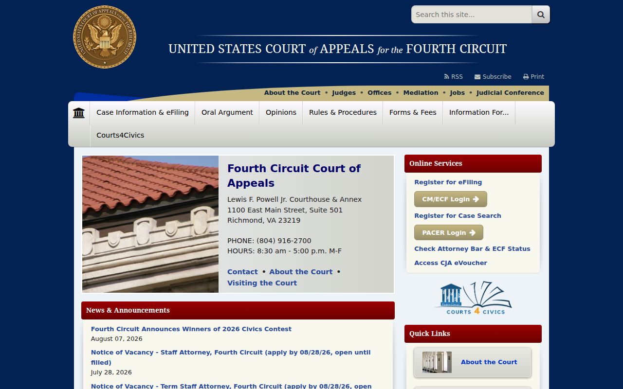 Gates County criminal docket federal appellate distinction source